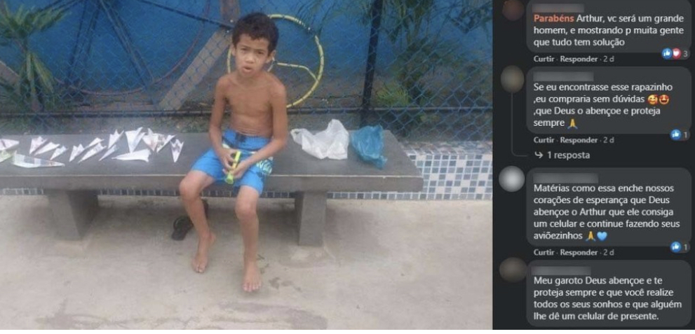 Garoto que tentou vender aviões de papel para comprar celular ganha quatro aparelhos - Grupo Rio Claro SP Garoto que tentou vender aviões de papel para comprar celular ganha quatro aparelhos - Grupo Rio Claro SP