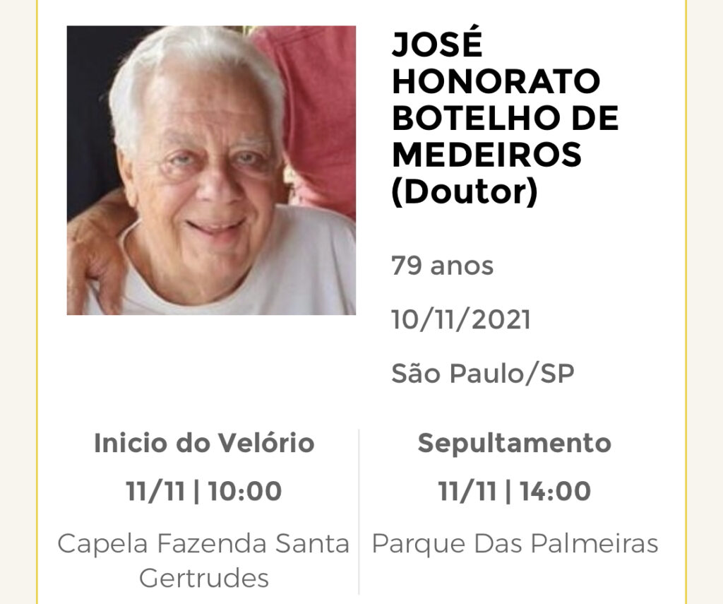 Falecimentos e Sepultamentos – 10/11/2021 – 11/11/2021 - Grupo Rio Claro SP Falecimentos e Sepultamentos – 10/11/2021 – 11/11/2021 - Grupo Rio Claro SP