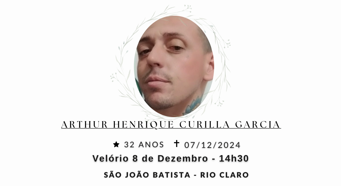 Falecimentos deste sábado 07/12/2024 - Grupo Rio Claro SP