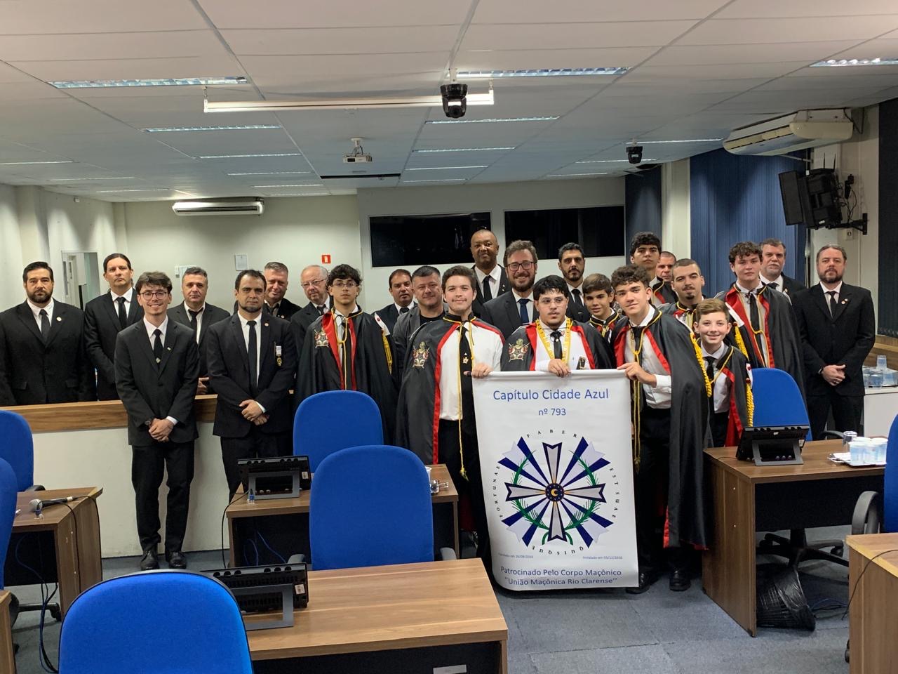 Com Cerimônia das Luzes, Câmara de Rio Claro comemora o Dia Municipal do DeMolay - Grupo Rio Claro SP