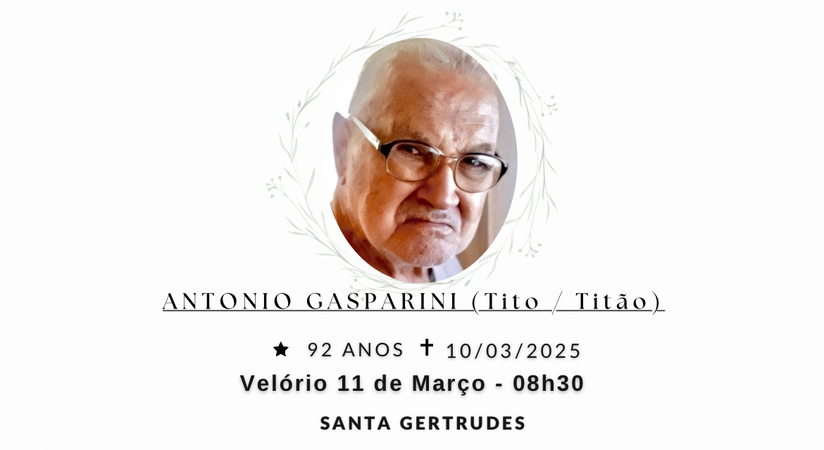 Falecimentos desta segunda-feira 10/03/2025 - Grupo Rio Claro SP